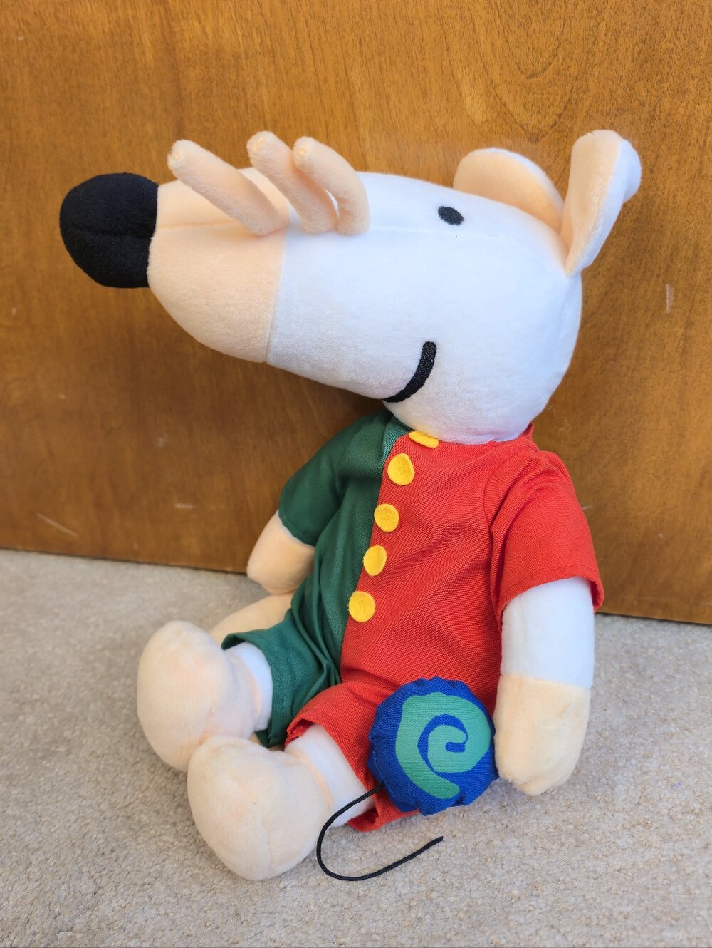Vintage Yottoy Maisy Mouse Stuffed Animal Plush Toy Yoyo Cousin Tested